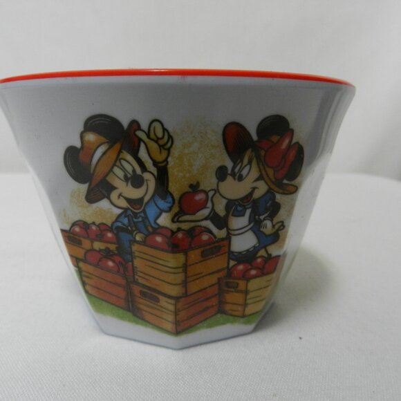 Disney Epcot Food And Wine 2021 Mickey Minnie Apple Orchard Prize Bowl Cup - Picture 1 of 7